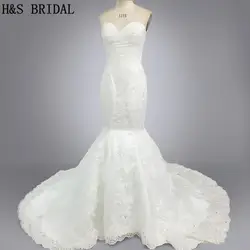 Реальная Модель заказ дизайнерские белые кружевные торжественные платья