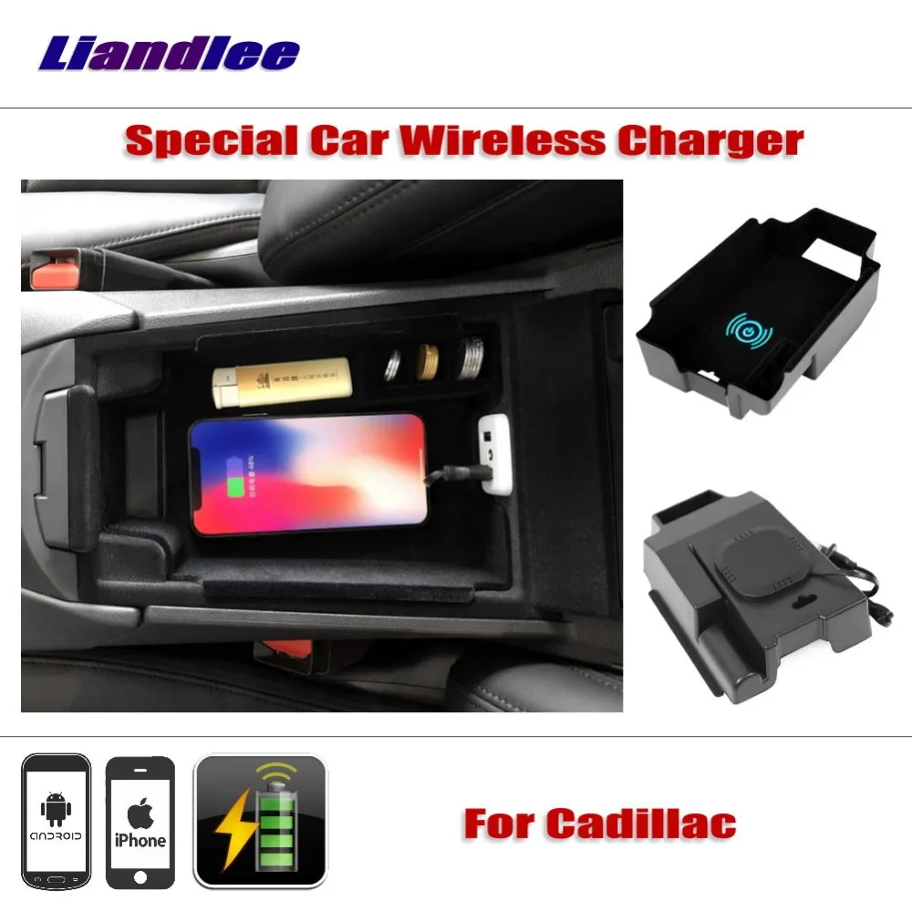 Liandlee For Cadillac XT5 ATS ATS L XTS Special Wireless Phone Charger