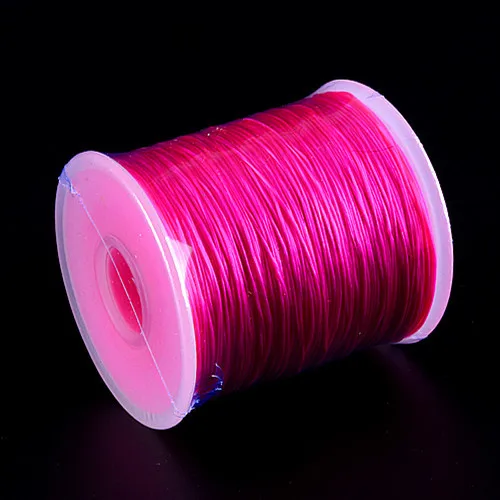 

1pc Luck Jewel 0.5mm Beads Cords Stretchy DIY Accessories Jewelry Findings Plastic Elastic Bracelet String Thin Thread Roll