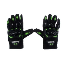 Para Guantes de motocicleta Kawasaki Retro carreras Motocross dedo completo ciclismo M L XL XXL Motocross Luvas Guantes