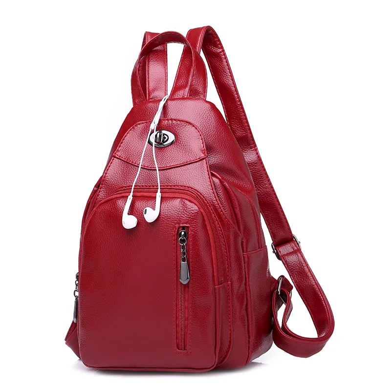 Маленькие рюкзаки для девочек Preppy модные школы 2018 женские из искусственной кожи