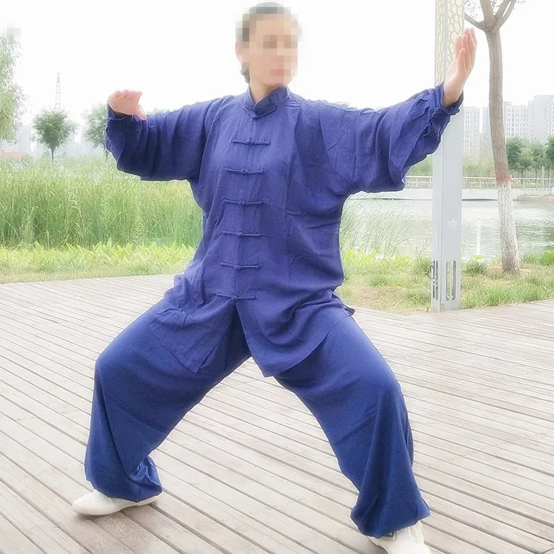 

USHINE cotton 5 colors high quality children's clothing Martial Arts adult Kungfu Wing Chun Wushu costume Taichi uniform Man