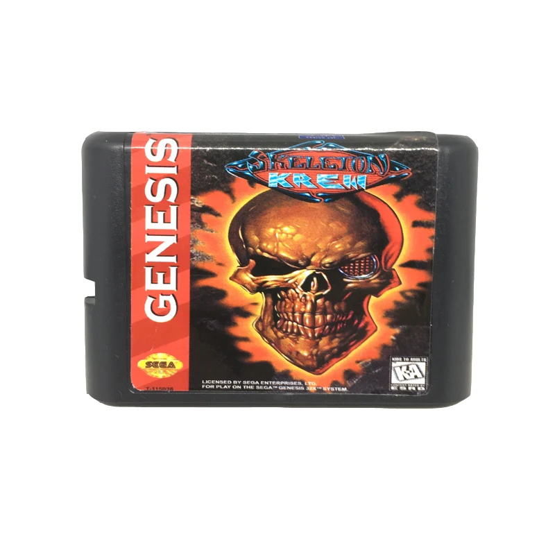 

Skeleton Krew for 16 bit Game Card Game Cartridge for Sega Mega Drive