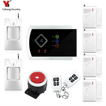 

Yobang Security APP GSM Alarm Systems Security Motion Sensor Home/house Security Alarm 99 Wireless Zones Alarme Maison Sans Fil