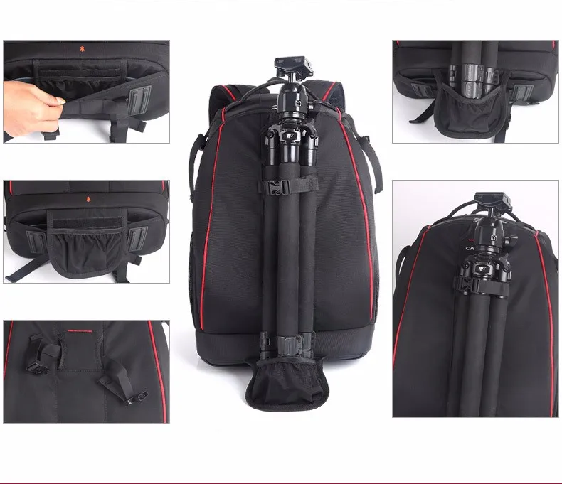 CAREELL C1098 сумка для камеры для мужчин и женщин рюкзак для камеры цифровые плечи большой емкости рюкзак для Canon Nikon SLR сумка для камеры