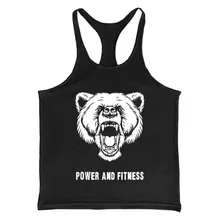 Спортивные майки для бега, мужские эластичные хлопковые майки для бега с круглым вырезом, мужские майки без рукавов для занятий фитнесом