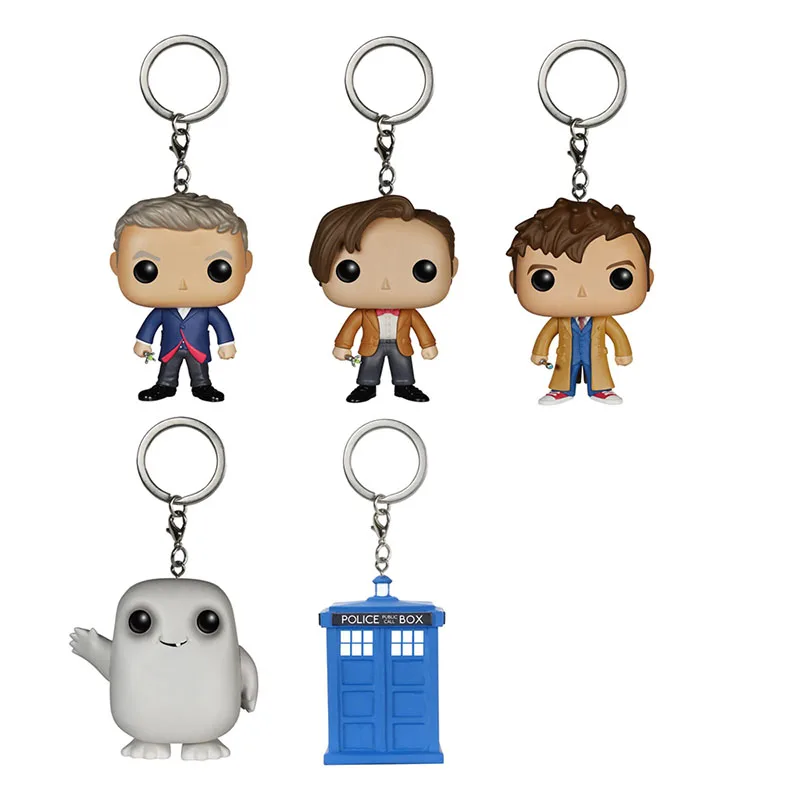 Pop-Keychains-Doctor-Who-Key-Protector-Adipose-Tenth-Eleventh-Twelfth-Doctor-Tardis-for-Bag-Pendant (1)