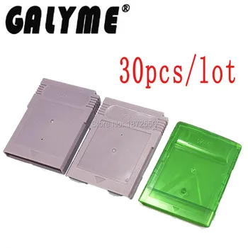 

30pcs/lot Game Card Housing Case Fit For GameboyColor GBASP Game Cartridge Case Housing Box Clear Green/ Grey Replacement Case
