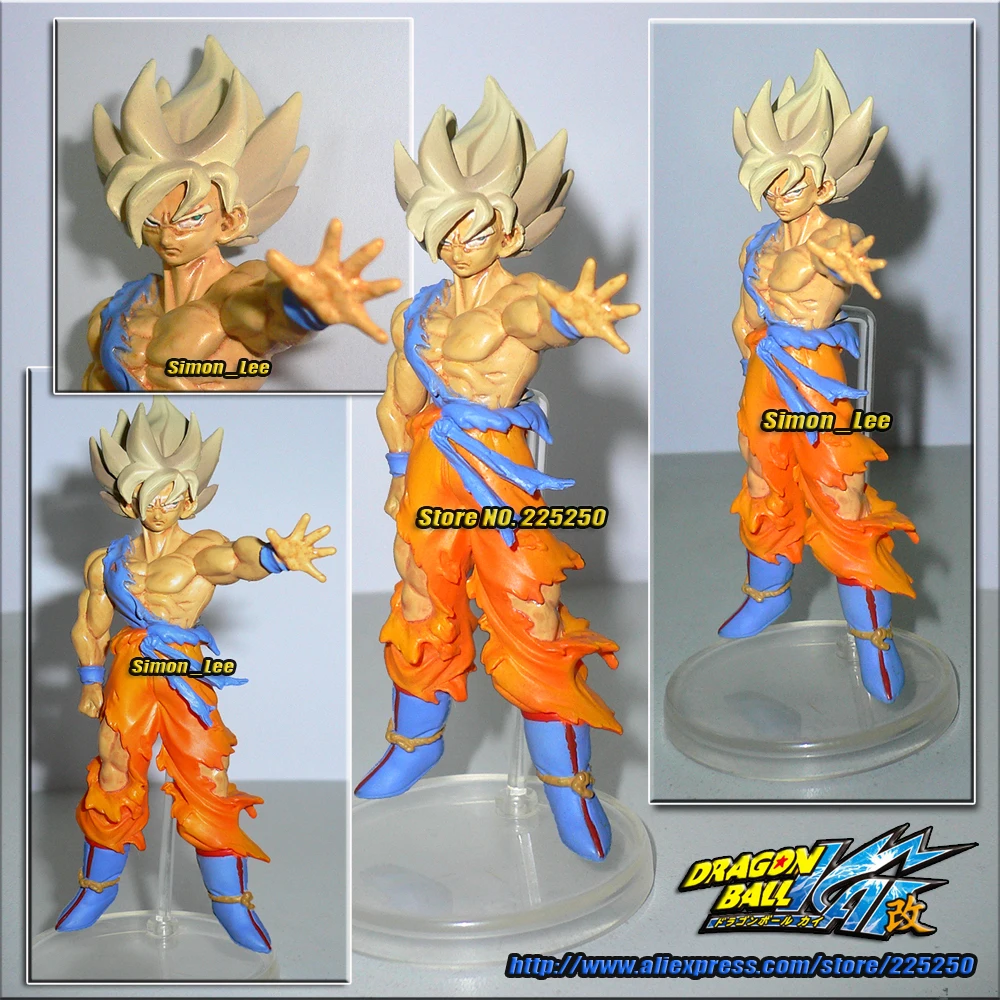 

Japanese Anime DRAGONBALL Dragon Ball Z/Kai Genuine Original BANDAI Gashapon PVC Toys Figure HG Part 2 Goku Super-Saiyan