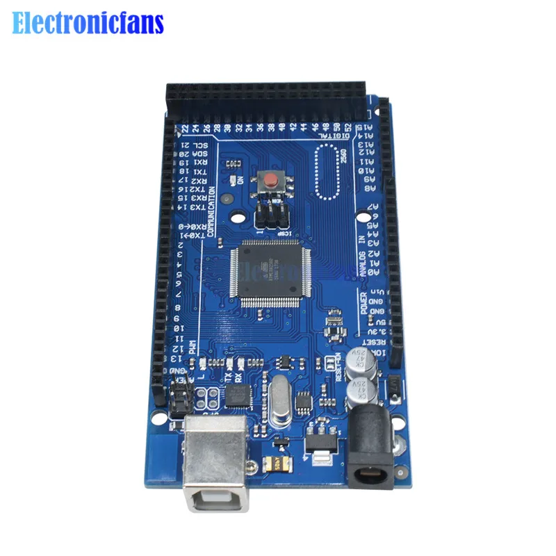 5В Замена ATMega8U2 модуль MEGA2560 MEGA 2560 R3 ATMEGA16U2 ATMEGA2560 16AU плата с USB кабелем|Интегральные
