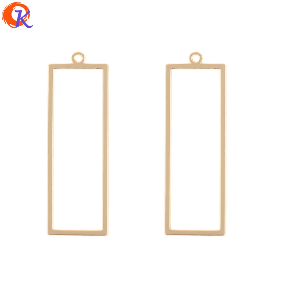 

Cordial Design 100Pcs 15*45MM Jewelry Accessories/Earring Connectors/Rectangle Shape/DIY Making/Hand Made/Earring Findings