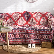 Ковер Kilim для диван гостиной спальня ковер окрашенная пряжа диван kilim одеяло турецкий этническим узором покрывало гобелен