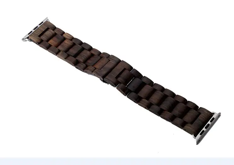 Деревянные ремешки для часов Apple Watch Seires 4 44 мм ремешок для часов из натурального дерева ручной работы браслет для Apple iWatch Series2 3 ремешок 42 мм