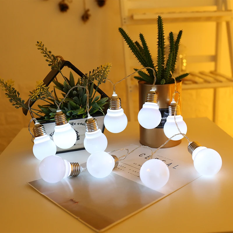 Led bULBS string lights (1)