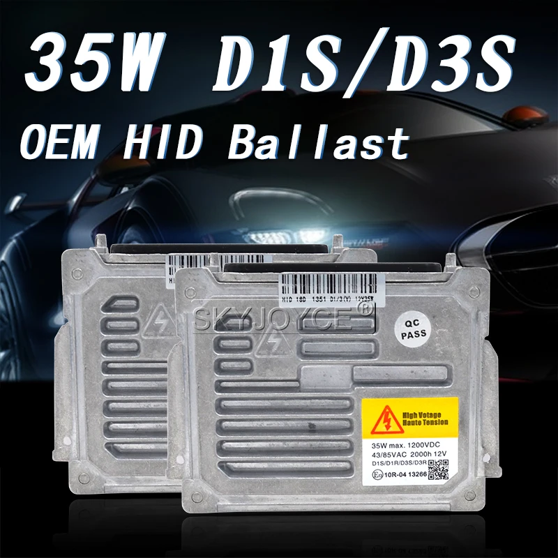 SKYJOYCE 35W Original Ballast D1S D1R HID Xenon Ballasts Control Module OEM 63117180050 89034934 For D3S D3R car Headlight Bulbs (1)