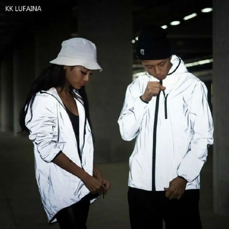 4XL 5XL 2019 новый зеркальный пиджак студенческий спортивный пиджак пара хип-хоп ветровок