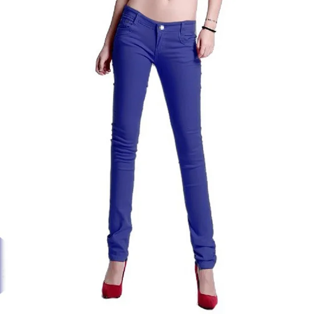 Aliexpress.com : Buy New Korean Women Pencil Pants Candy Color New Korean Women Pencil Pants Candy Color Skinny Jeans Women Hips Fitness Trousers Female Jeans Plus - Aliexpress.com : Buy New Korean Women Pencil Pants Candy Color