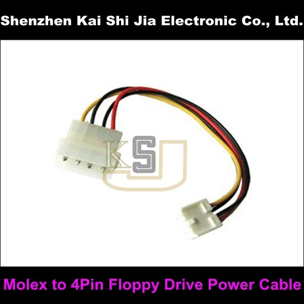 Качественный кабель адаптера питания 5 25 дюйма 4 Pin от Molex до 3 | Компьютеры и офис