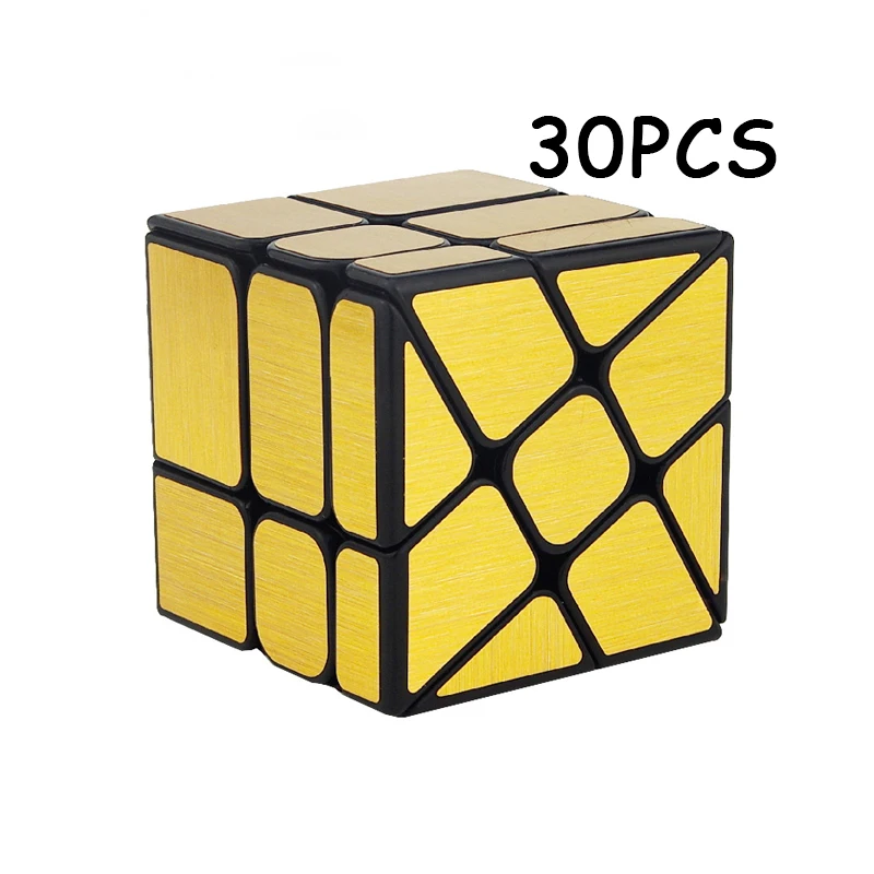 

30PCS MoYu Gold Mirror Magic cube Strange-shape Cubo magico Professional Speed Twist Puzzle Neo Cube Education Toys For Children