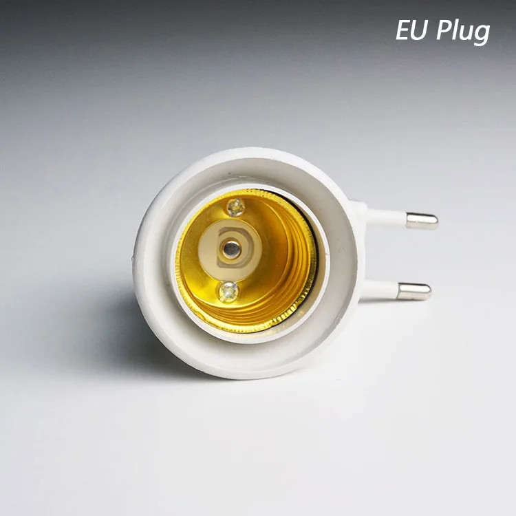 Plug in E27 LED light bulb Base  (1)
