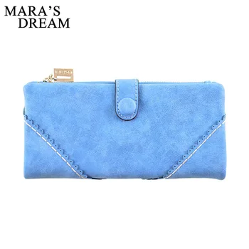 

Mara's Dream 2019 Long Lace Wallet Scrub Buckle Zipper Multi-function Large Capacity Wallet