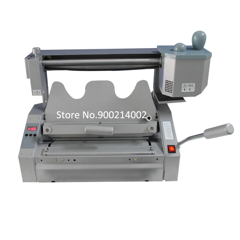

Wireless Glue Binding Hot Thermal Book Binder with 5.4Lb Free Pellets