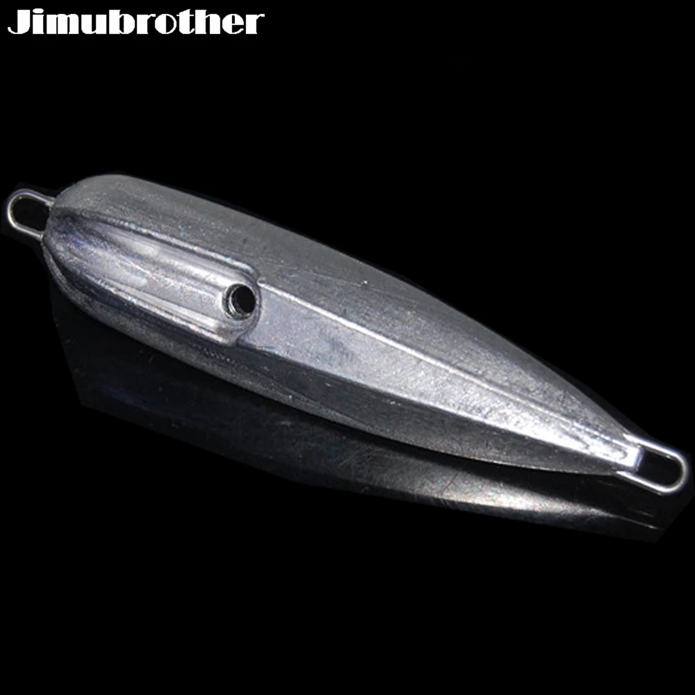 

40/80/100/150g lead fish metal jig bait fishing lures boat ocean night fishing products and VMC squid hook 1pcs/lot
