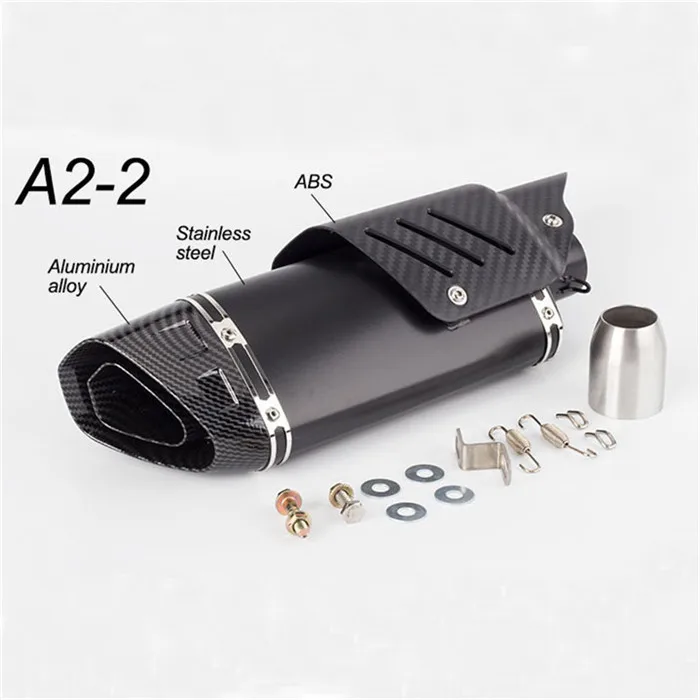 Мотоцикл Akrapovic Модифицированная выхлопная труба глушитель большой четыре угла выхлопной трубы с защитным покрытием из углеродного волокна R6 ZX6R Z900