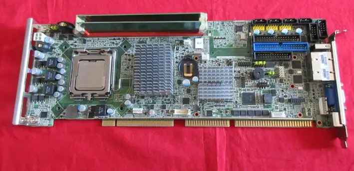100% OK IPC Board PCA-6011 Rev.A1 PCA-6011G2 полная карта ЦП ISA промышленный PICMG1.0 с процессором RAM 2 * LAN