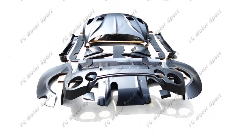 2008-2014 Nissan R35 GTR CBA DBA Bensopra Style Body Kit PCF (6)