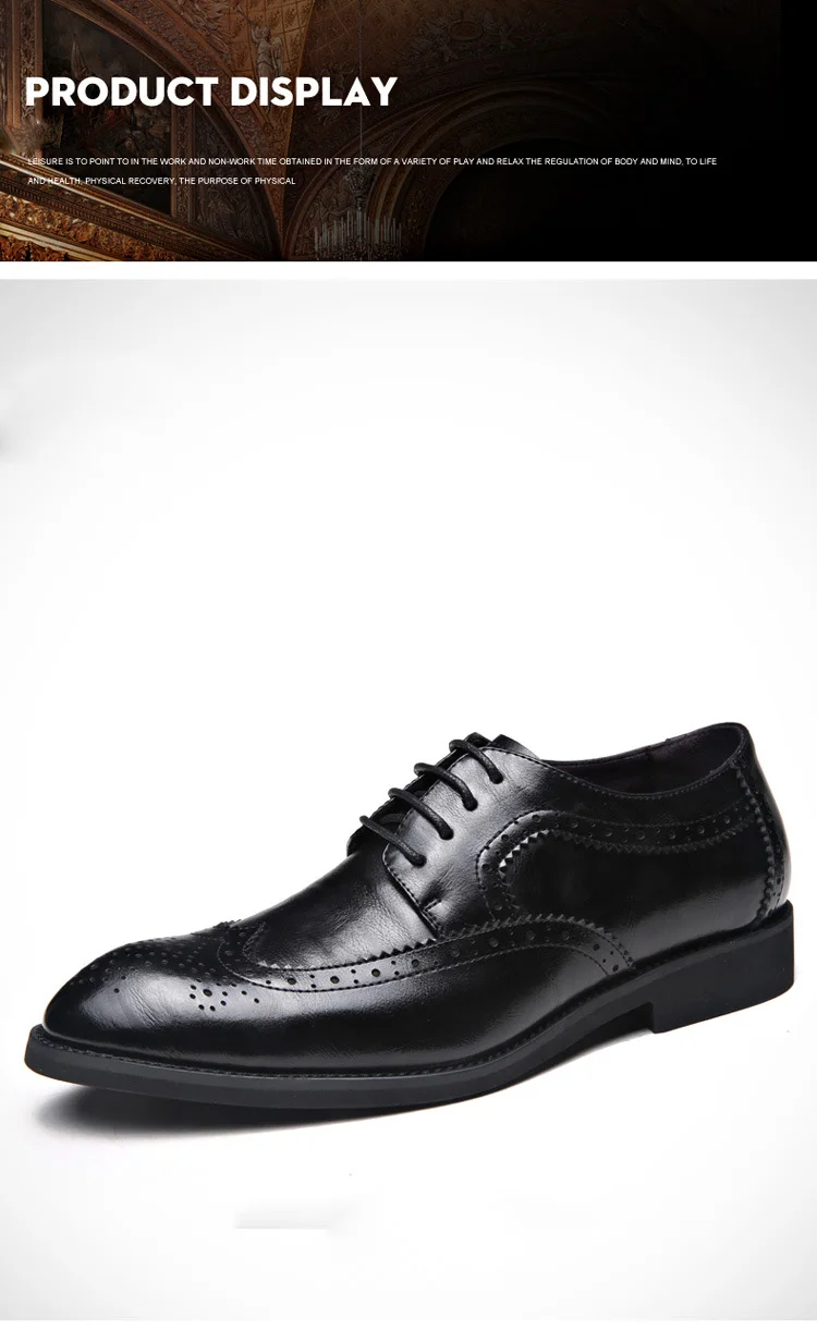 Новые мужские туфли из высококачественной натуральной кожи Bullock мужские туфли-оксфорды в деловом стиле без застежки мужские туфли на плоской подошве размера плюс 39-48