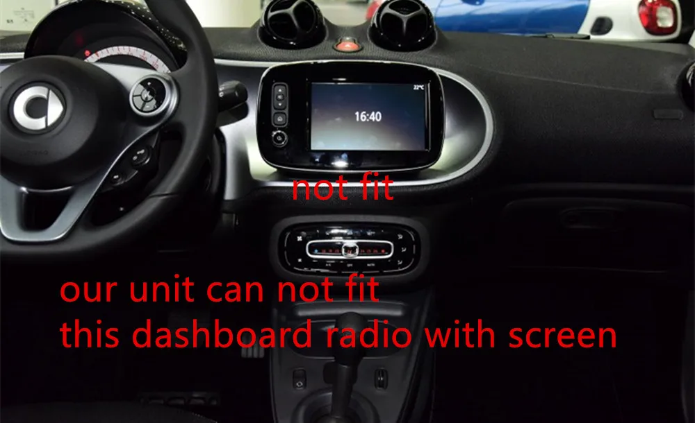 Discount ZOYOSKII Android 6.0 9inch CAR  Radio GPS bluetooth navigation player for Mercedes Benz Smart Fortwo C453 A453 2015-2018 1
