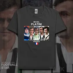Michel Platini футболка мужские майки французский футболист звезда брендовая футболка хлопок Фитнес Футболка уличные футболки одежда с принтом 20