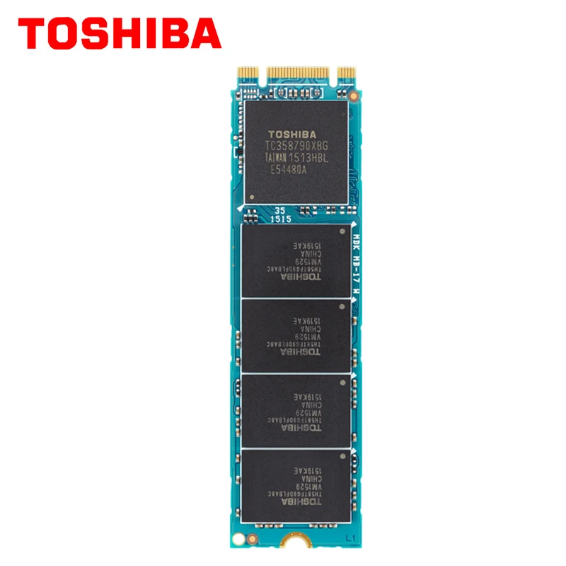 TOSHIBA M.2 2280 240 ГБ NGFF SSD Внутренний твердотельный диск SATA 6 ГБ/сек. 550 МБ/с. для ноутбука, настольного компьютера, ПК