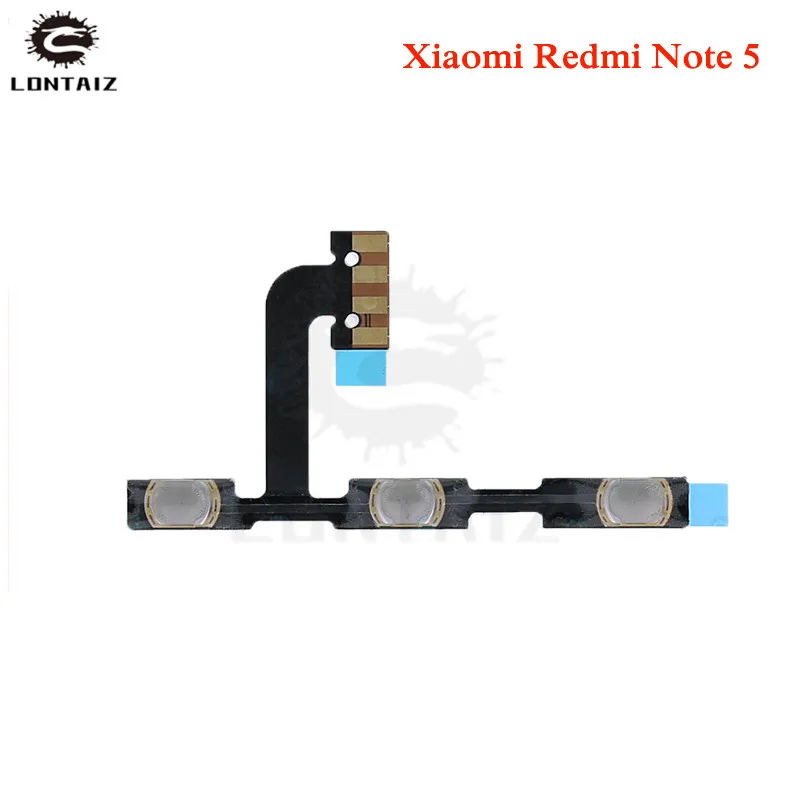 

For Xiaomi Redmi Note 5/ Note 5 Pro Power Volume Side Key Button Flex Cable ON OFF Switch Flex Cable Replacement Repair Parts