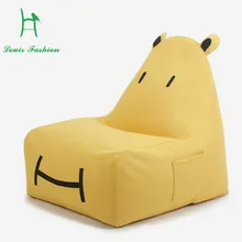 Один прекрасный детский мультфильм искусство креативный ребенок beanbag стул кровать диван рисовый Досуг маленькая бусина мешок диван