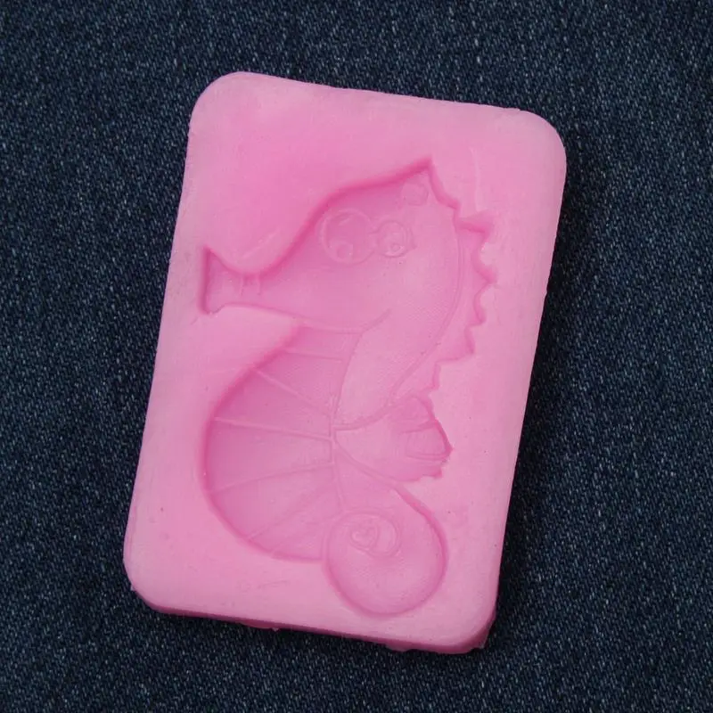 

sea horse Food grade silicone mold animal mold,cake decorating tools BKSILICONE D1002