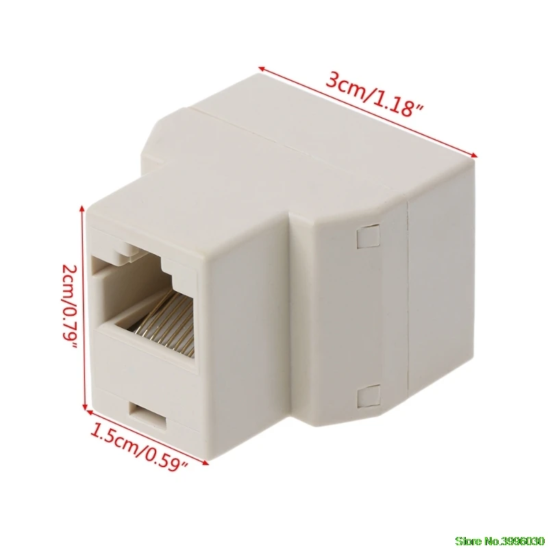 Соединительный адаптер RJ45 CAT5 CAT5E Network Ethernet 1to2|Терминалы| |