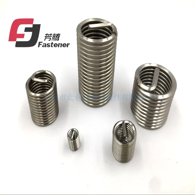 50pcs/lot , M10*1.5*3D SS Coil Wire Thread Insert/Spring Coil Insert