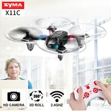 X11C Дрон с дистанционным управлением SYMA con Camara 2.0MP HD 4CH 2,4 ГГц двигатель Sin Escobillas Mini tero Mini Aviones Квадрокоптер Дрон Regalo para ni