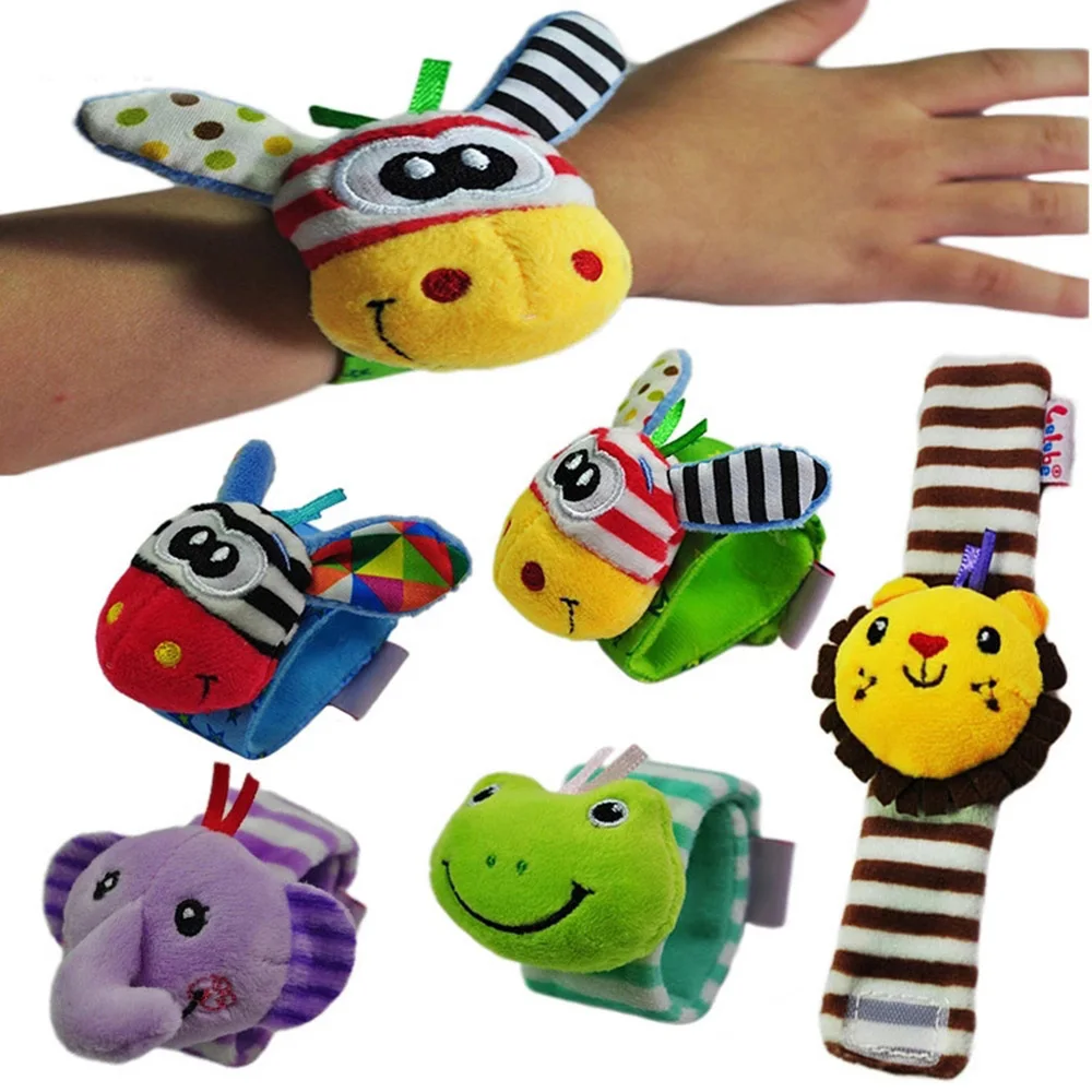 wrist and foot rattles for babies