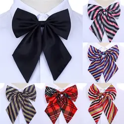 Для женщин Bowties Винтаж полосатый лук галстуки шелковый галстук-бабочка гравате Borboleta галстук свадебные шеи носить аксессуары