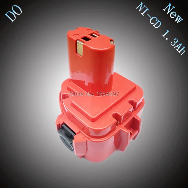 

Top-Q 12V Ni-CD 1.3Ah Replacement Power Tool Rechargeable Battery for Makita 1200 1220 1233S 1201 1222 1223 1235 PA12 192681-5