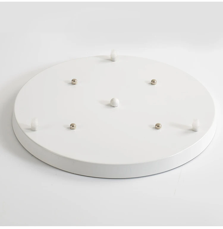 

Chandelier Ceiling Plate 9 Heads Lamp Base Round Ceiling Base Canopy Plate DIY Suspension Lighting Accessories