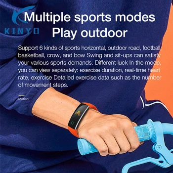 

Newest 2018 Smart band Multiple sports modes play outdoor 0.96 TFT Blood pressure monitoring IP68 waterproof smartband wristband