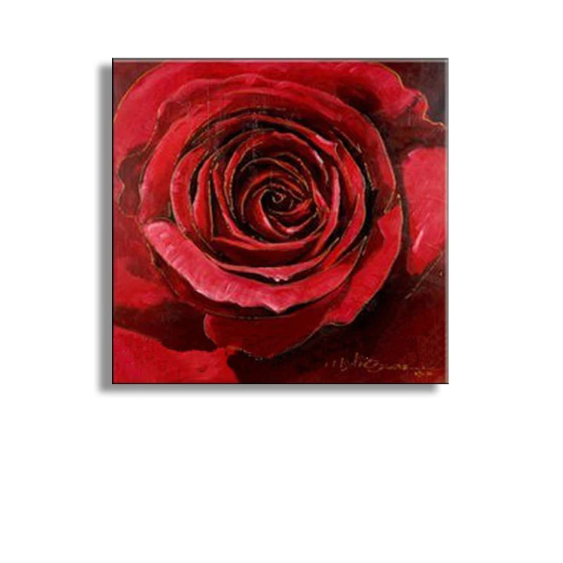 handmade oil painting on canvas modern 100 Best Art Flower oil