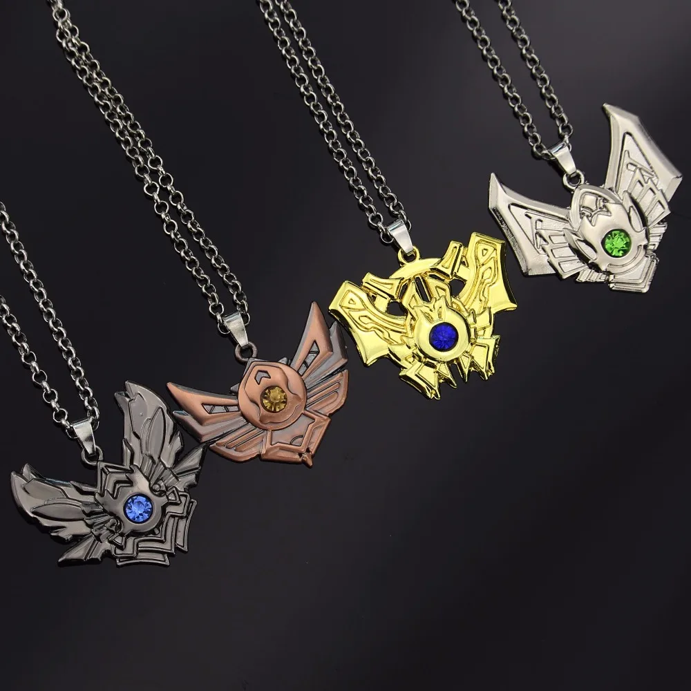 New Fashion Game LOL Necklace League 7 Rank Pendant Fashion Legends hero Necklaces Boy Gift
