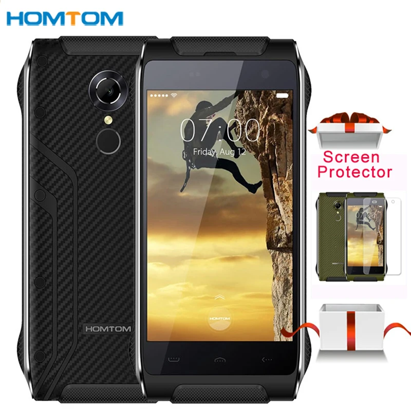 4G HOMTOM HT20 16GB 2GB IP68 Waterproof Fingerprint Recognition 4 7 Corning Gorilla Glass Screen Android