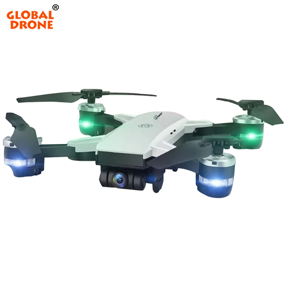 

Global Drone YH-19HW Foldable Drone 6-Axis 3D Flip Altitude Hold Real Time FPV Drones with Camera HD VS VISUO XS809HW