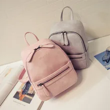COOL WALKER Small Women Bag Backpack School Bags For Teenagers Girl Casual casual travel backpack women leather bag